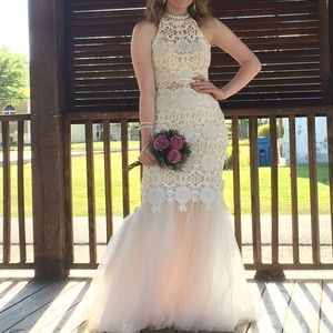 Ivory Prom Gown